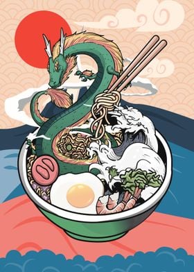 Ramen Dragon Japanese Soup