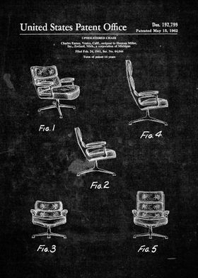  Eames Uphostered Chair