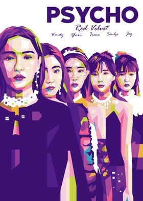 RED VELVET POP ART