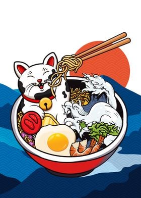 Manekineko Lucky Cat Ramen