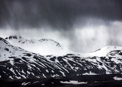 Iceland Mountain Storms