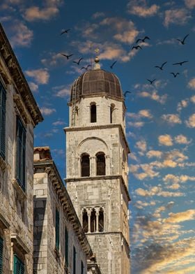 Bell Tower in Dubrovnik