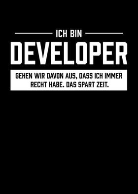 Ich bin Developer