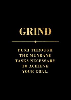 Grind Motivational Quote