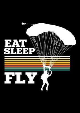 Eat Sleep Fly Paraglide