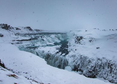 Gulfoss Waterfall