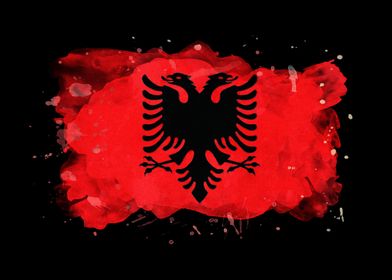 Flag of Albania