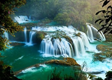 Ban Gioc water falls