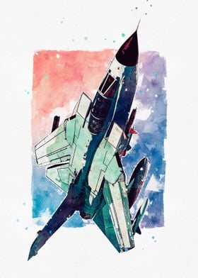 Panavia Tornado Watercolor