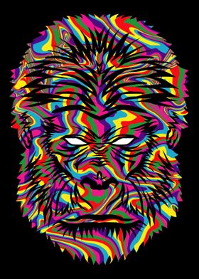 Psychedelic Monkey