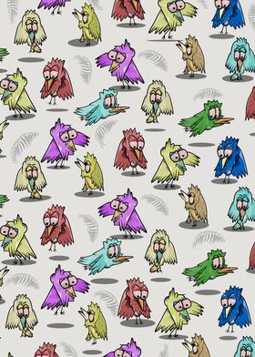 Colorful Bird Pattern