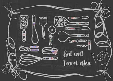 Eat well Travel often