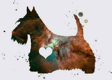 Scottish terrier nebula