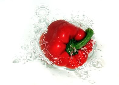 Fresh Red Bell Pepper