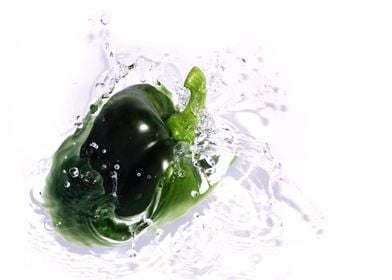 Fresh Green Bell Pepper