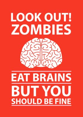 Zombies Eat Brains Joke