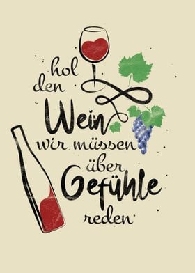 Rotwein und Gefuehle