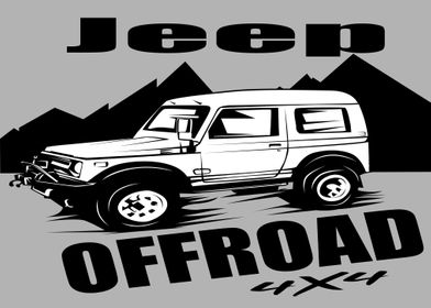 cool offroad car poster de