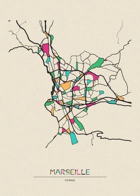 Marseille Map