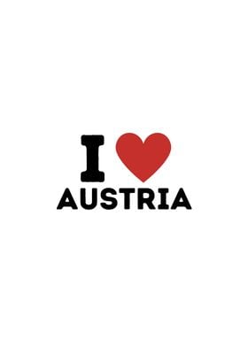 I Love Austria Simple