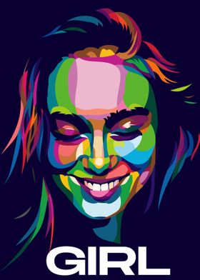 COLORFUL POPART GIRL