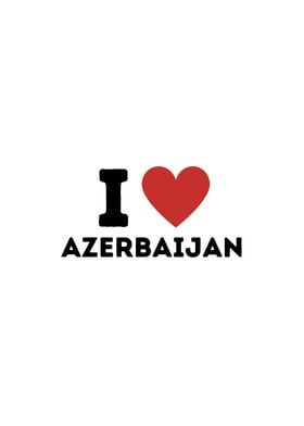 I Love Azerbaijan Simple