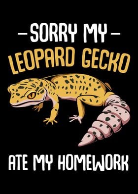 Sorry My Leopard Gecko Ate