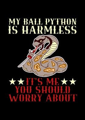 Ball Phyton Is Harmless