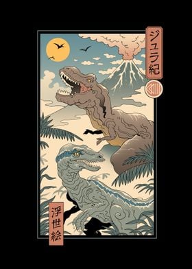 Jurassic Ukiyo e 2