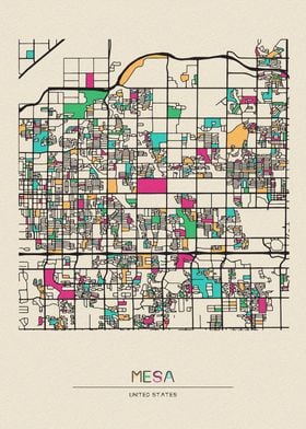 Mesa Map