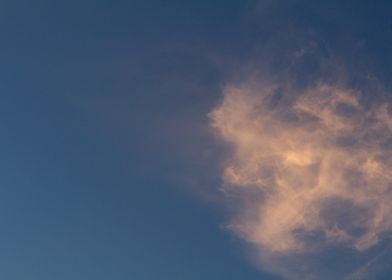 Wispy Cloud at Dusk