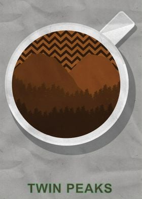 Twin peaks minimalist