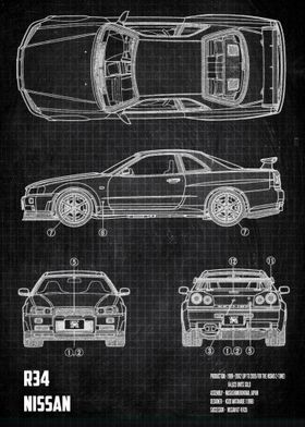 Nissan R34