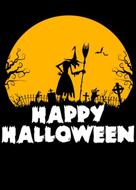 Happy Halloween Witch 
