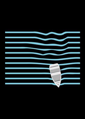 Boat on the Waves