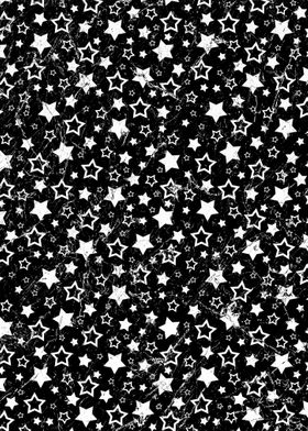 Dark Star Pattern Vintage 