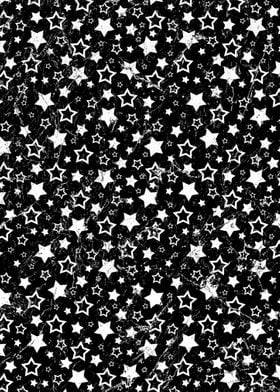 Dark Star Pattern Vintage 