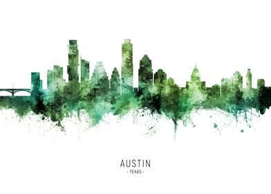 Austin Skyline Texas