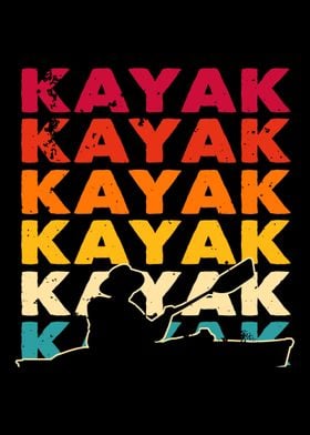 Kayak Text Retro