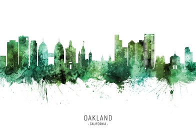 Oakland Skyline California