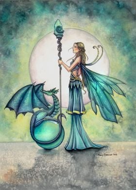 Aquamarine Fairy Dragon 