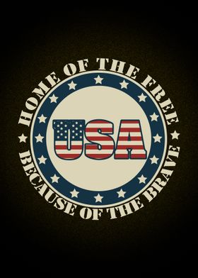 USA Home Of The Free