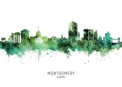 Montgomery Skyline Alabama