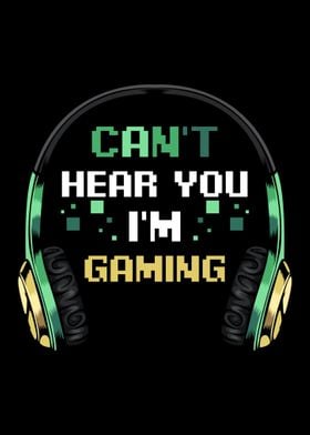 Gaming E-sport Headphone PC Spruch lustig