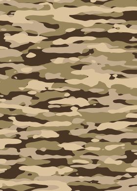 Desert Camouflage Pattern 