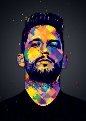 Dries Mertens Pop Art