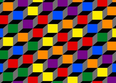 LGBTQ Pride Flag Pattern