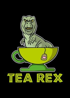 Tea Rex Leaves Morning Cup