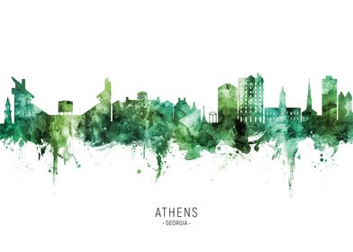 Athens Skyline Georgia