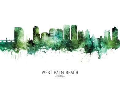 West Palm Beach Skyline